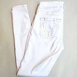 True Religion Jennie Mid-Rise Skinny Jeans Legging Stretch Size 29